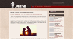 Desktop Screenshot of lapeyreweb.com